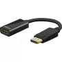 Goobay 75269 Video kaabliadapter 0.1 m DisplayPort HDMI Must