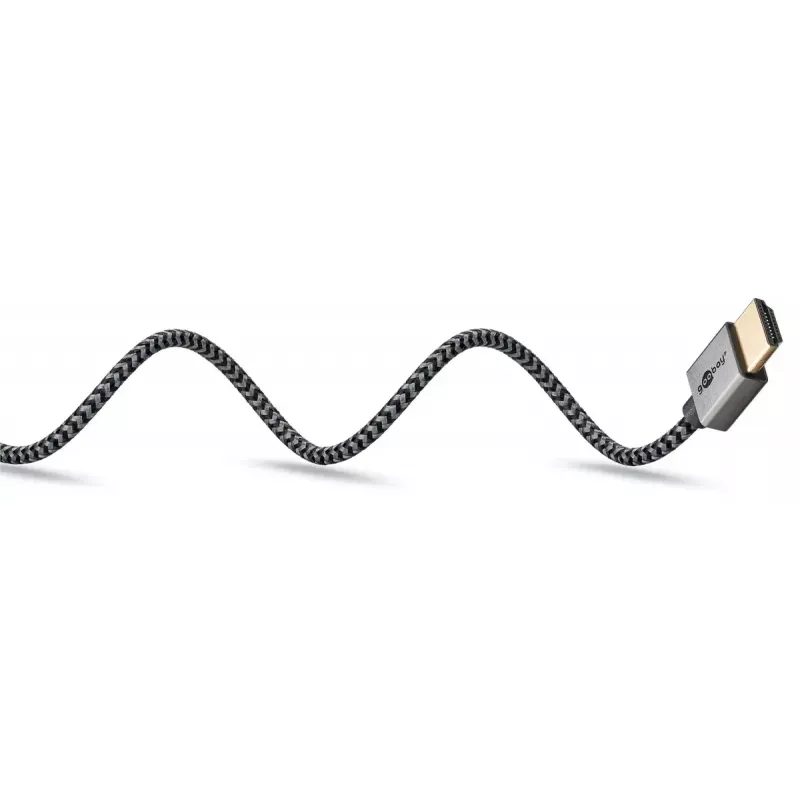 Goobay HDMI-kaabel 1 m tüüp A isane-isane 18 Gbit/s hall