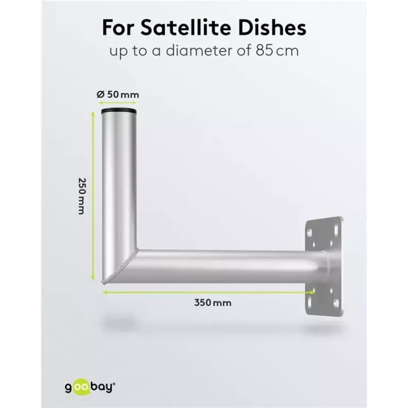 Satelliiditaldriku seinakinnitus Goobay 67301