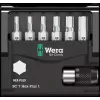 Wera Bit-Check 7 Hex-Plus 1 kruvikeeraja otsakute komplekt, 7 tk, H2-H6