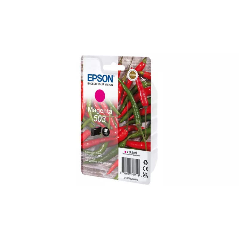 Epson 503 tindikassett 1 tk originaal standardmahuga magenta