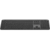 Logitech K950 Signature õhuke klaviatuur kontorisse RF juhtmevaba Bluetooth QWERTY taani soome põhjamaade rootsi grafiit