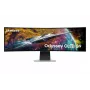 Samsung G95SC arvutimonitor 124,5 cm (49 tolli) 5120 x 1440 pikslit Dual QHD OLED hõbedane