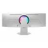 Samsung G95SC arvutimonitor 124,5 cm (49 tolli) 5120 x 1440 pikslit Dual QHD OLED hõbedane