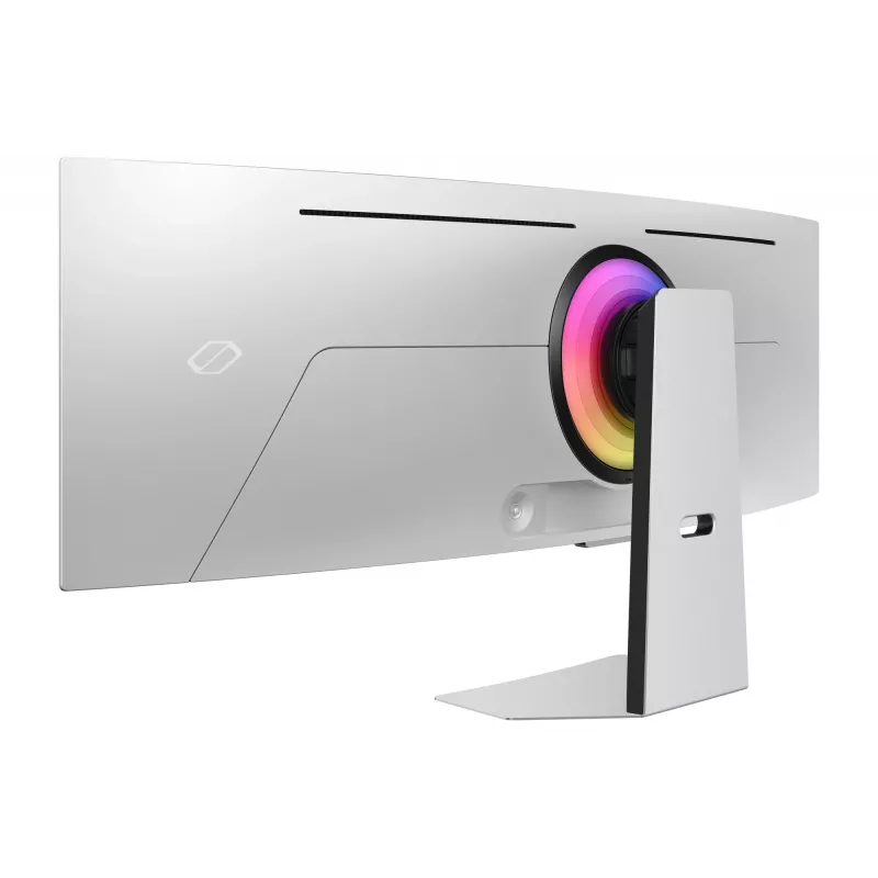 Samsung G95SC arvutimonitor 124,5 cm (49 tolli) 5120 x 1440 pikslit Dual QHD OLED hõbedane