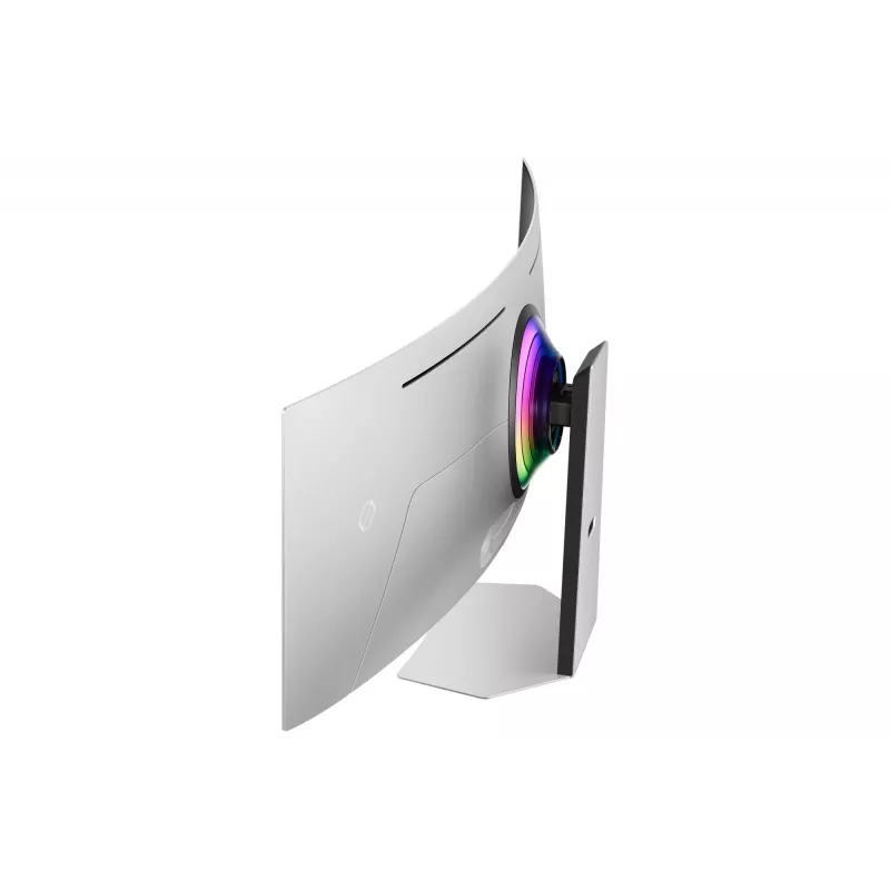 Samsung G95SC arvutimonitor 124,5 cm (49 tolli) 5120 x 1440 pikslit Dual QHD OLED hõbedane
