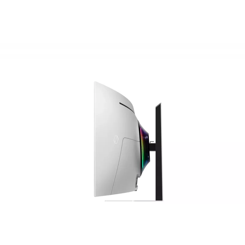 Samsung G95SC arvutimonitor 124,5 cm (49 tolli) 5120 x 1440 pikslit Dual QHD OLED hõbedane