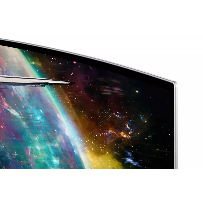 Samsung G95SC arvutimonitor 124,5 cm (49 tolli) 5120 x 1440 pikslit Dual QHD OLED hõbedane