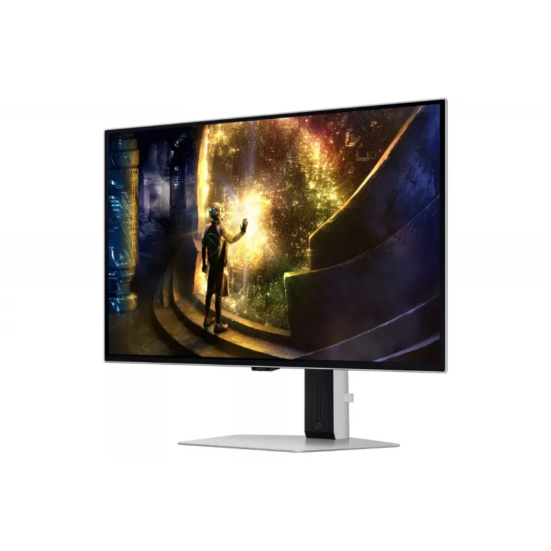 Samsung G61SD arvutimonitor 68,6 cm (27 tolli) 2560 x 1440 Quad HD OLED hõbedane