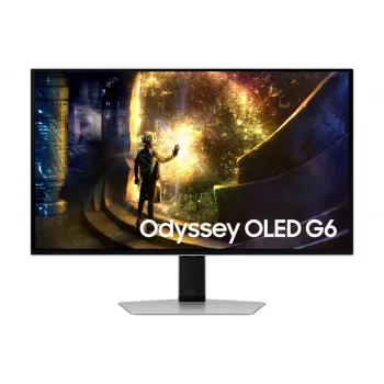 Samsung G61SD arvutimonitor 68,6 cm (27 tolli) 2560 x 1440 Quad HD OLED hõbedane