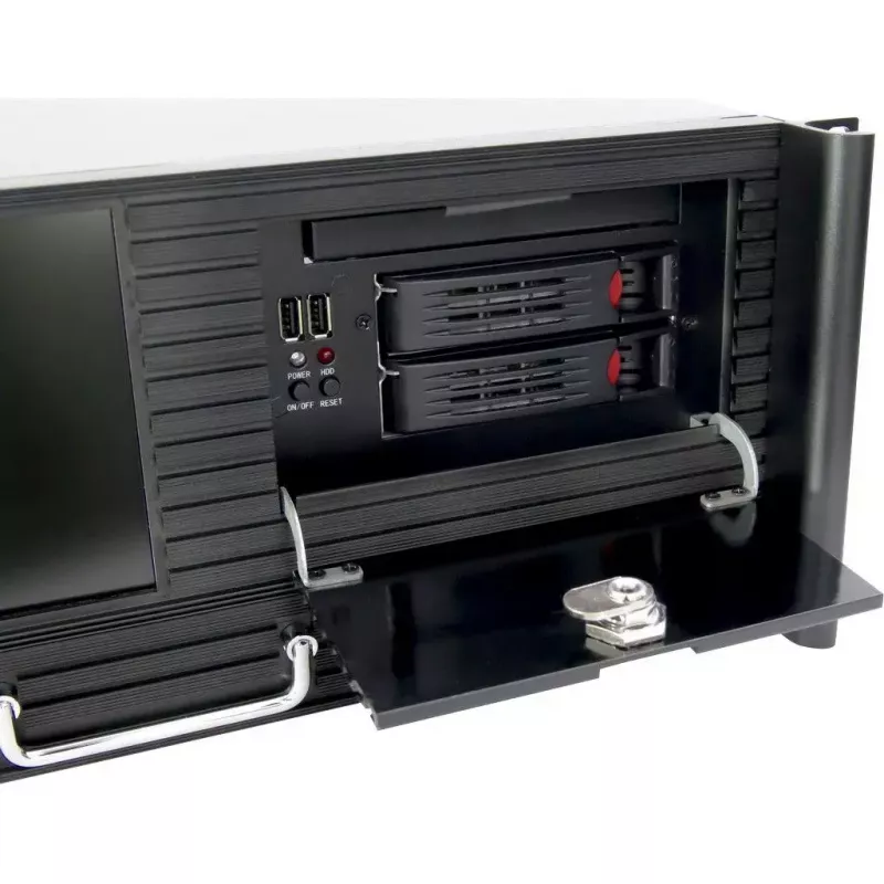 Server Case Inter-Tech 4U 4452-TFT Rack Must