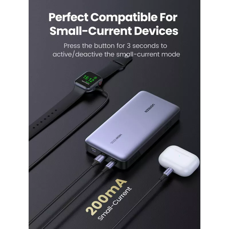 Kaasaskantav akupank Ugreen 90597A 25000 mAh
