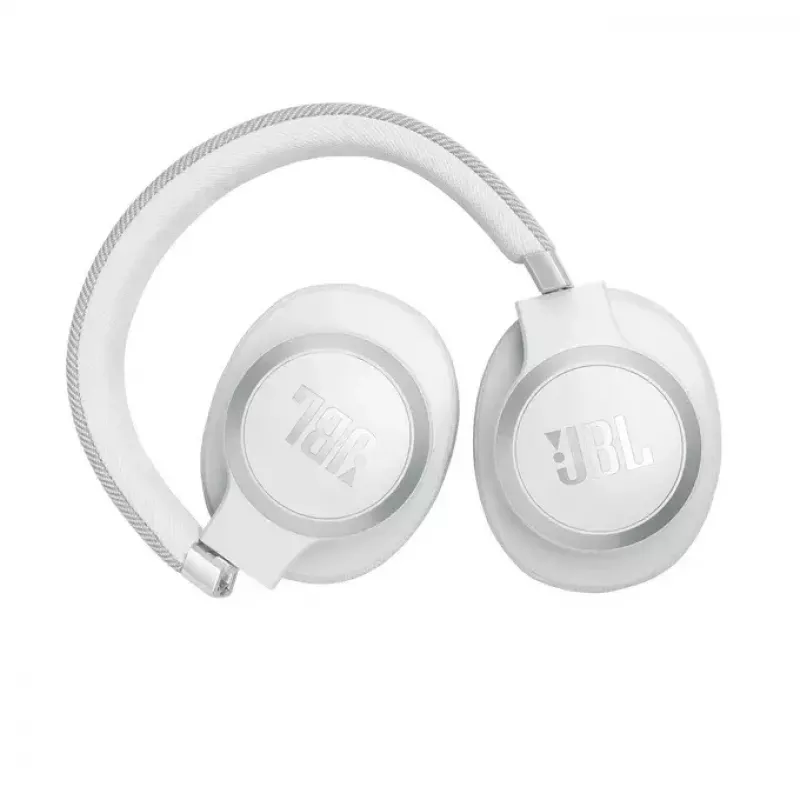 JBL Live 770NC juhtmeta kõrvaklapid, peapael, kõned/muusika, Bluetooth, valge