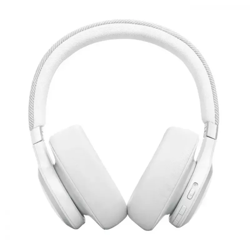 JBL Live 770NC juhtmeta kõrvaklapid, peapael, kõned/muusika, Bluetooth, valge