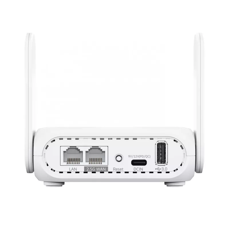 ASUS RT-BE58 Go traadita ruuter 2,5 Gigabit Ethernet kahesageduslik (2,4 GHz / 5 GHz) valge