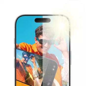 PanzerGlass Anti-Reflective Armor ekraanikaitse iPhone 17 iPhone 16 Pro kriimustus- ja löögikindel