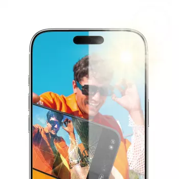 PanzerGlass peegeldusvastane Armor ekraanikaitse iPhone 17 Pro Max kriimustus- ja löögikindel