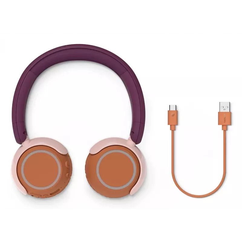 Peakomplekt Philips TAK4200MP/00 juhtmeta Bluetooth 20-20000 Hz Oranž Lilla Roosa