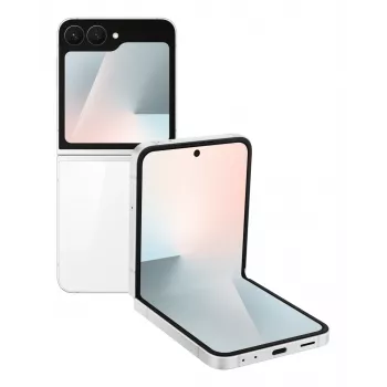 Samsung Galaxy Z Flip7 FE, 17 cm (6.7 tolli), 2640 x 1080 pikslit, 8 GB, 128 GB, 50 MP, Valge