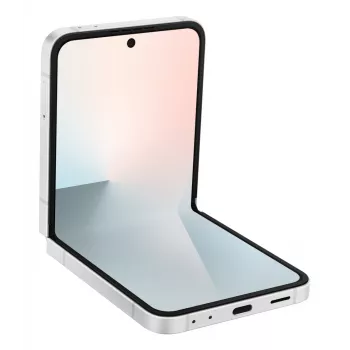 Samsung Galaxy Z Flip7 FE, 17 cm (6.7 tolli), 2640 x 1080 pikslit, 8 GB, 128 GB, 50 MP, Valge