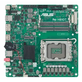 Emaplaat ASUS Pro H810T-CSM Intel H810 LGA 1851 mini ITX DDR5 128GB