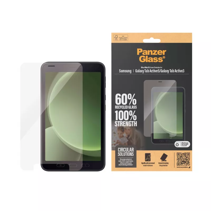 PanzerGlass® ekraanikaitse Samsung Galaxy Tab Active5 | Active3 | Ultra-Wide Fit