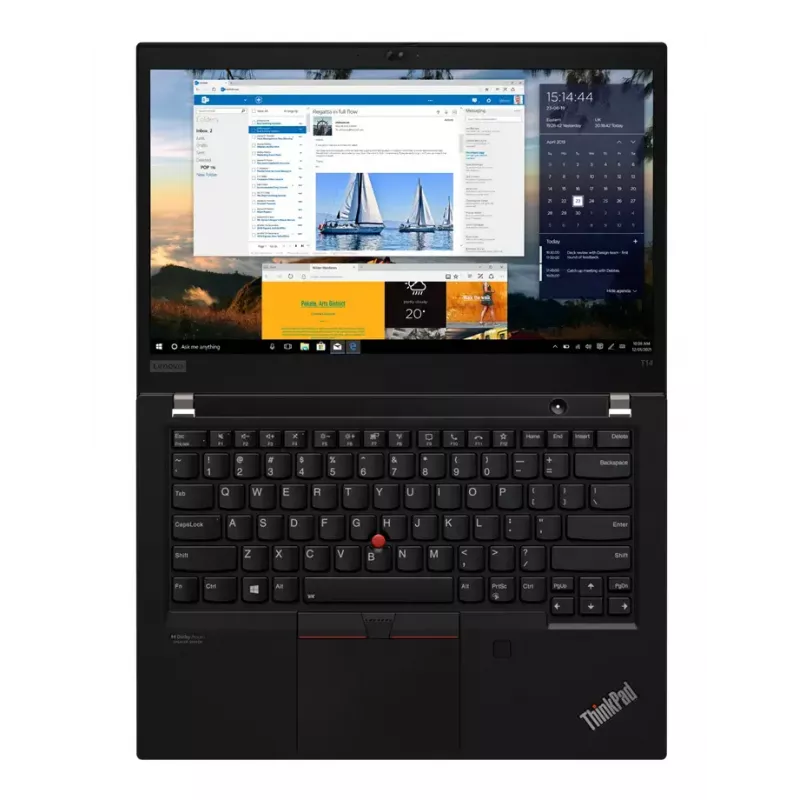 Sülearvuti tecXL ThinkPad T14 Gen 2 (Intel) i5-1145G7, 14 tolli FHD, 16 GB DDR4, 512 GB SSD, Wi‑Fi 6, Windows 11 Pro, must