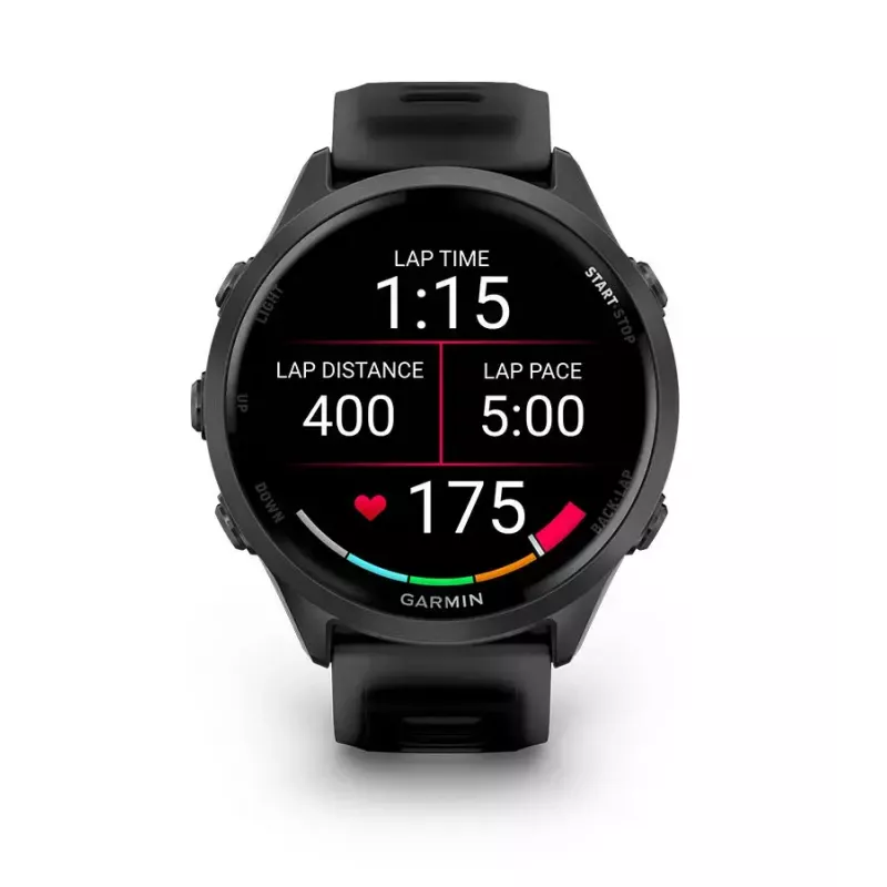 GARMIN HRM 600 pulsikell rinnalisa Bluetooth ANT+ reguleeritav 56–72 cm, must