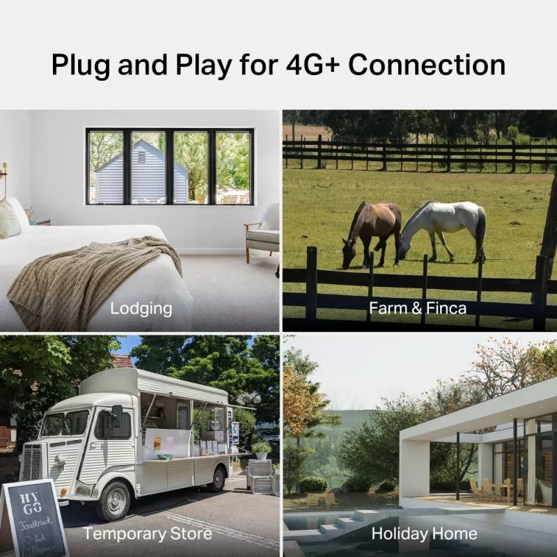 TP-Link Archer 4G+ Cat6 AC1200 juhtmevaba kaheribaline gigabit-ruuter