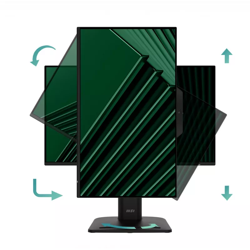 Monitor MSI Pro MP242PMGDE 23.8 tolli (60,5 cm) Full HD IPS 1920×1080, 4 ms, 300 cd/m², USB-hub, VESA, kõlarid, must