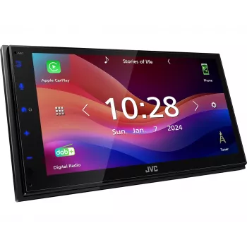 JVC KW-M695DBW auto meediumajaja Must Wi-Fi 200 W Bluetooth