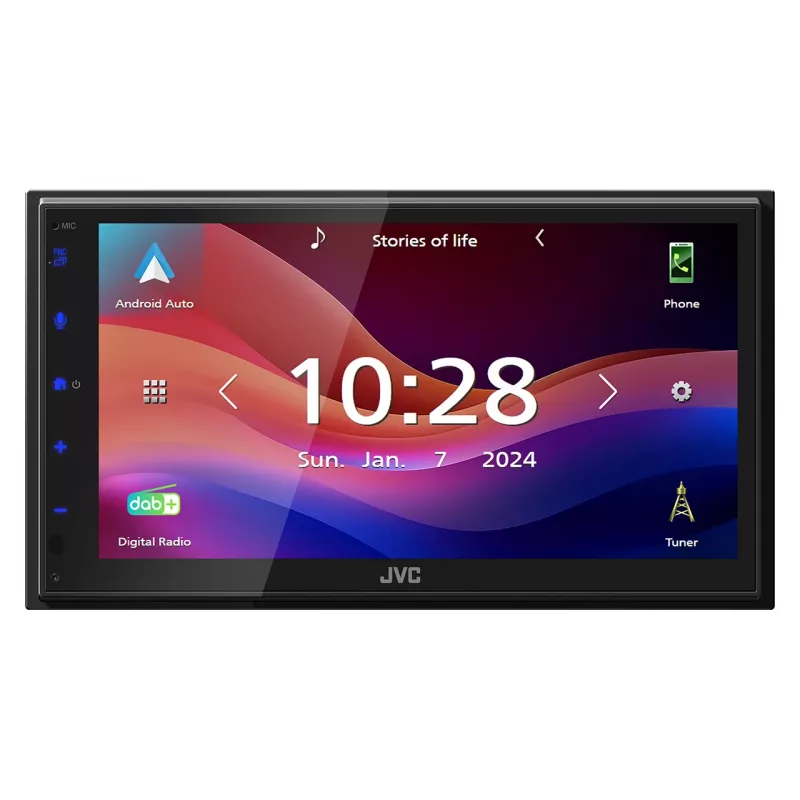JVC KW-M695DBW auto meediumajaja Must Wi-Fi 200 W Bluetooth