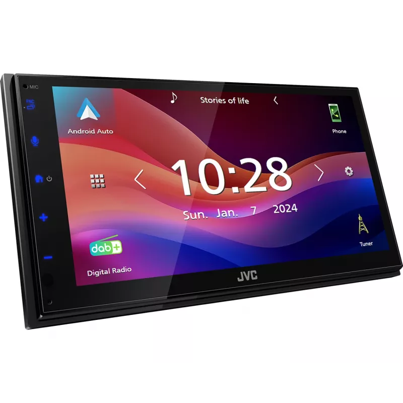 JVC KW-M695DBW auto meediumajaja Must Wi-Fi 200 W Bluetooth