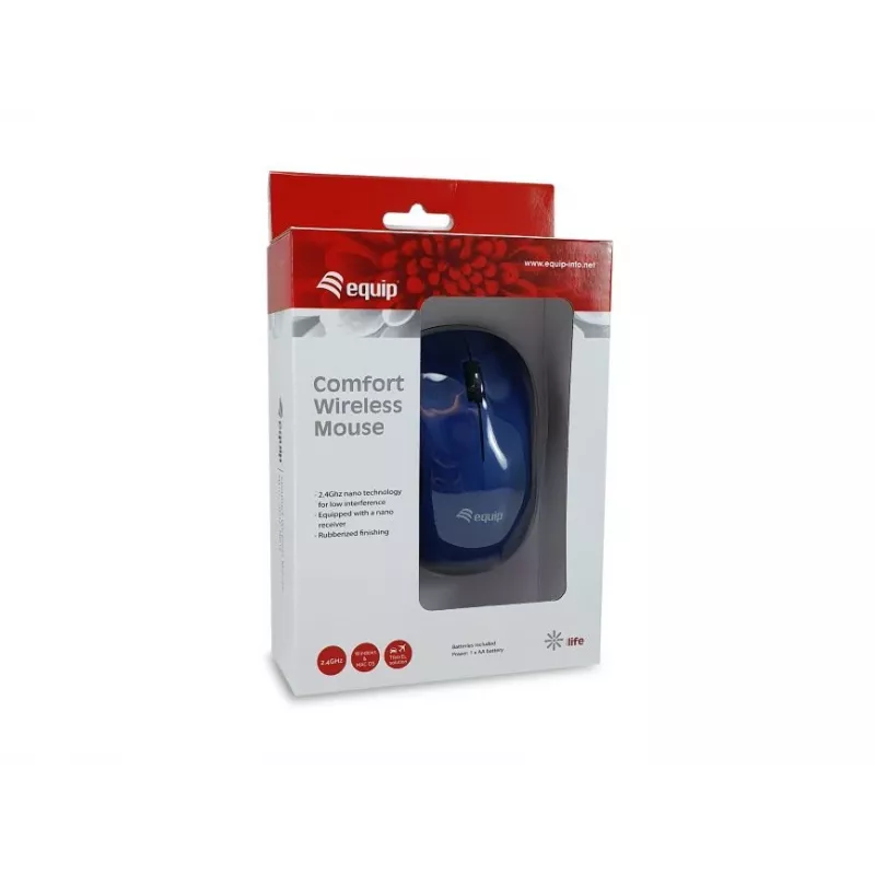 Hiir Equip Comfort Wireless sinine RF juhtmevaba