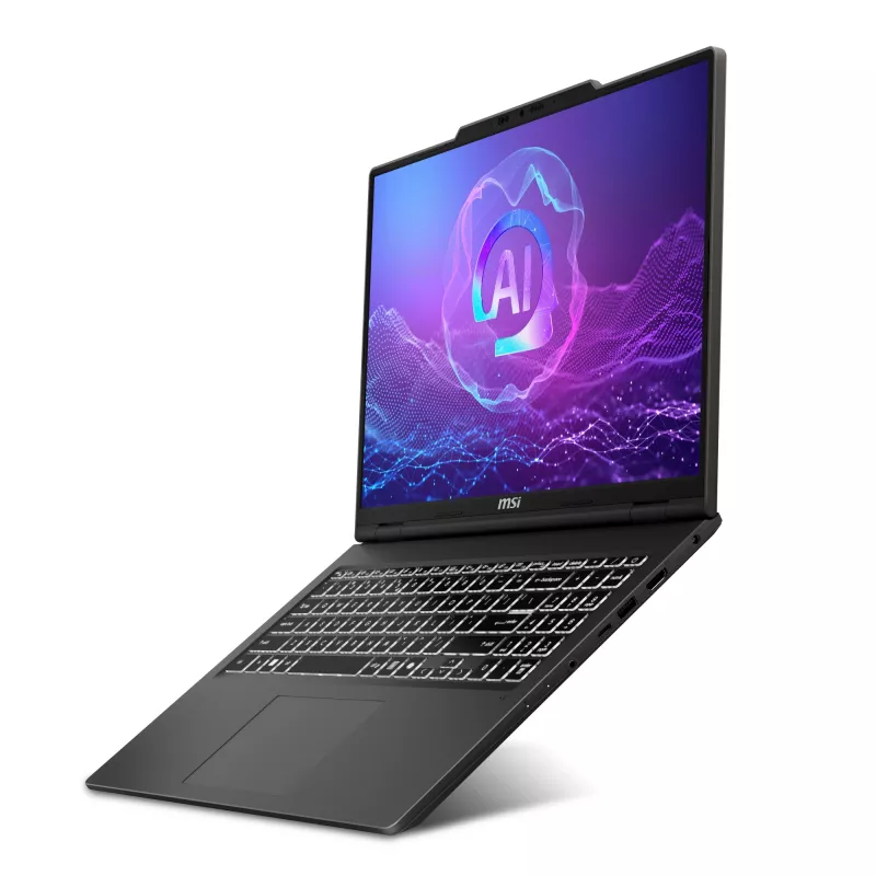 MSI Venture A16 AI+ A3HMG-036DE sülearvuti, AMD Ryzen AI 5 340, 16-tolline, 16GB DDR5, 512GB SSD, Windows 11 Home