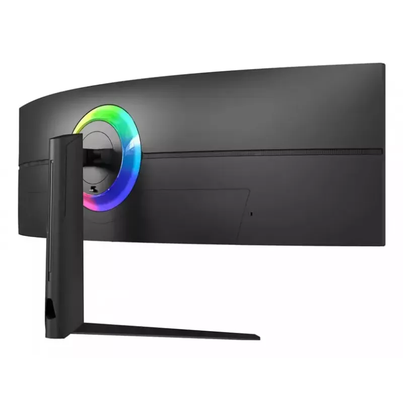 LC-Power LC-M49QCK 49-tolline Dual QHD (5120×1440) kumer VA LCD monitor, 3 ms, 32:9, VESA, kõrguse reguleerimisega, must