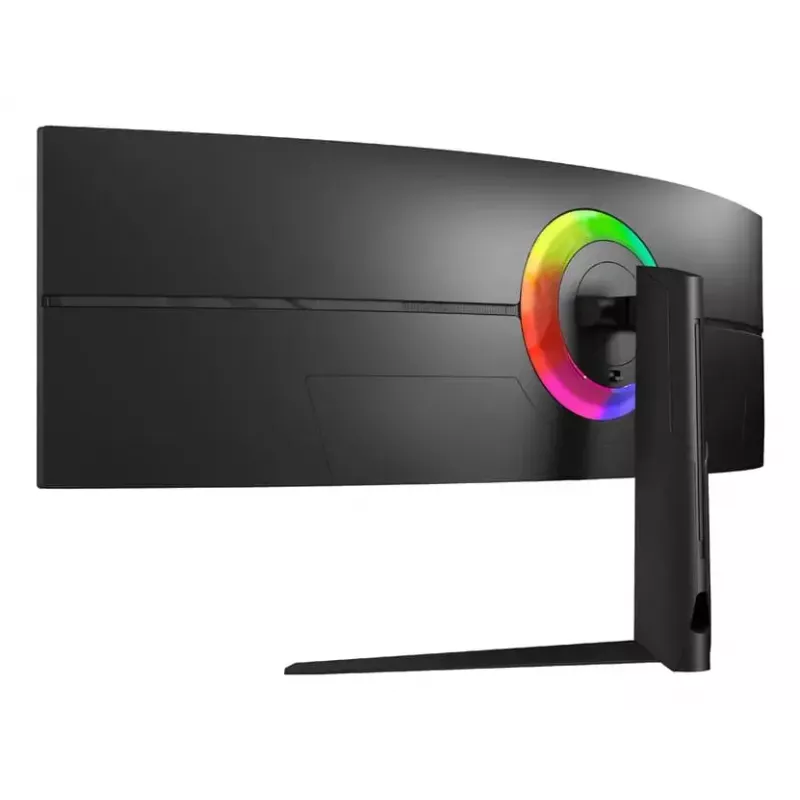 LC-Power LC-M49QCK 49-tolline Dual QHD (5120×1440) kumer VA LCD monitor, 3 ms, 32:9, VESA, kõrguse reguleerimisega, must