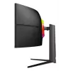 LC-Power LC-M49QCK 49-tolline Dual QHD (5120×1440) kumer VA LCD monitor, 3 ms, 32:9, VESA, kõrguse reguleerimisega, must