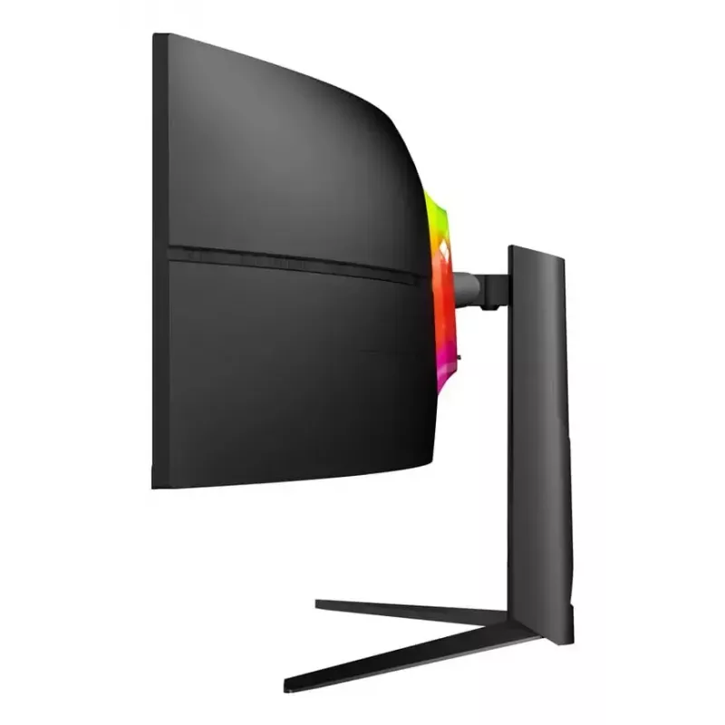 LC-Power LC-M49QCK 49-tolline Dual QHD (5120×1440) kumer VA LCD monitor, 3 ms, 32:9, VESA, kõrguse reguleerimisega, must
