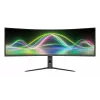 LC-Power LC-M49QCK 49-tolline Dual QHD (5120×1440) kumer VA LCD monitor, 3 ms, 32:9, VESA, kõrguse reguleerimisega, must