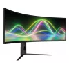 LC-Power LC-M49QCK 49-tolline Dual QHD (5120×1440) kumer VA LCD monitor, 3 ms, 32:9, VESA, kõrguse reguleerimisega, must