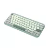 ASUS KW100 /GN/GE/81 klaviatuur Kodu Bluetooth QWERTZ Saksa Roheline, Heleroheline