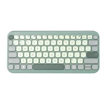 ASUS KW100 /GN/GE/81 klaviatuur Kodu Bluetooth QWERTZ Saksa Roheline, Heleroheline
