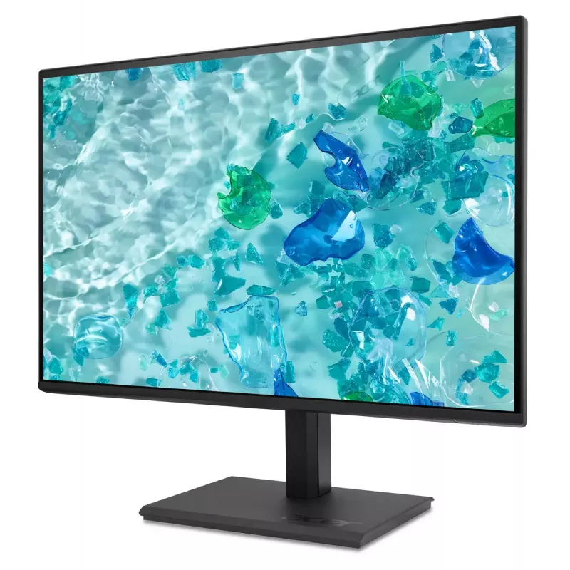 Monitor Acer Vero B7 B277Gbemiqpruzx — 27 tolli (68,6 cm), 1920×1080 Full HD, IPS, 4 ms, 120 Hz, USB-C, USB-hub, kõlarid, VESA, must