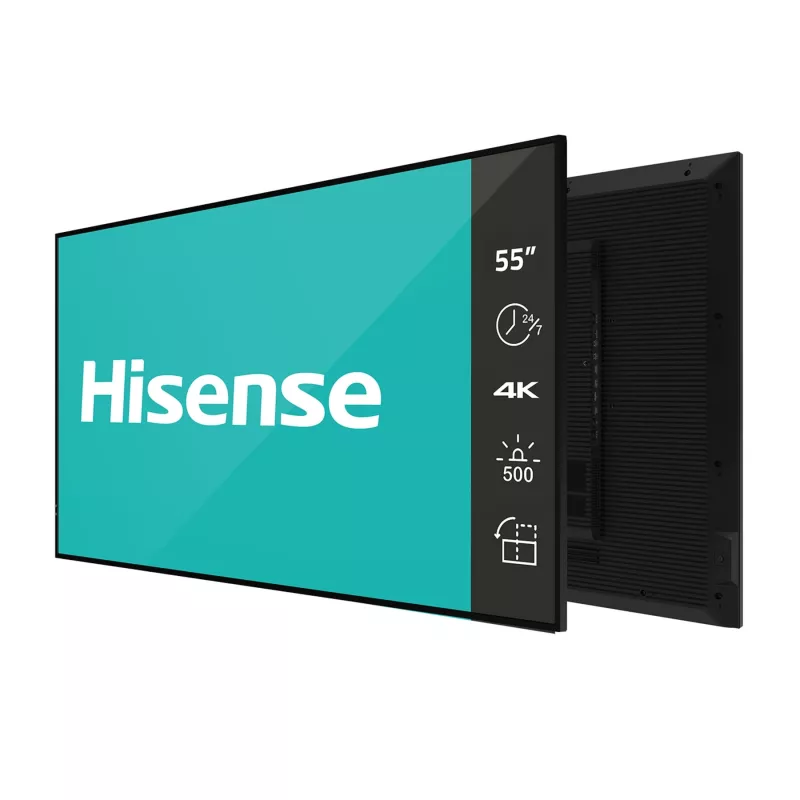 Hisense 55-tolline E5QTUK QLED FHD nutiteler koos Freely, digitaalne A-board, 139,7 cm (55 tolli), 3840 x 2160 pikslit, Wi-Fi, 24/7