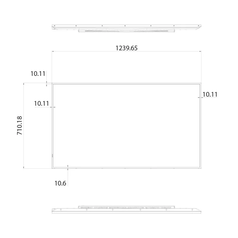 Hisense 55-tolline E5QTUK QLED FHD nutiteler koos Freely, digitaalne A-board, 139,7 cm (55 tolli), 3840 x 2160 pikslit, Wi-Fi, 24/7