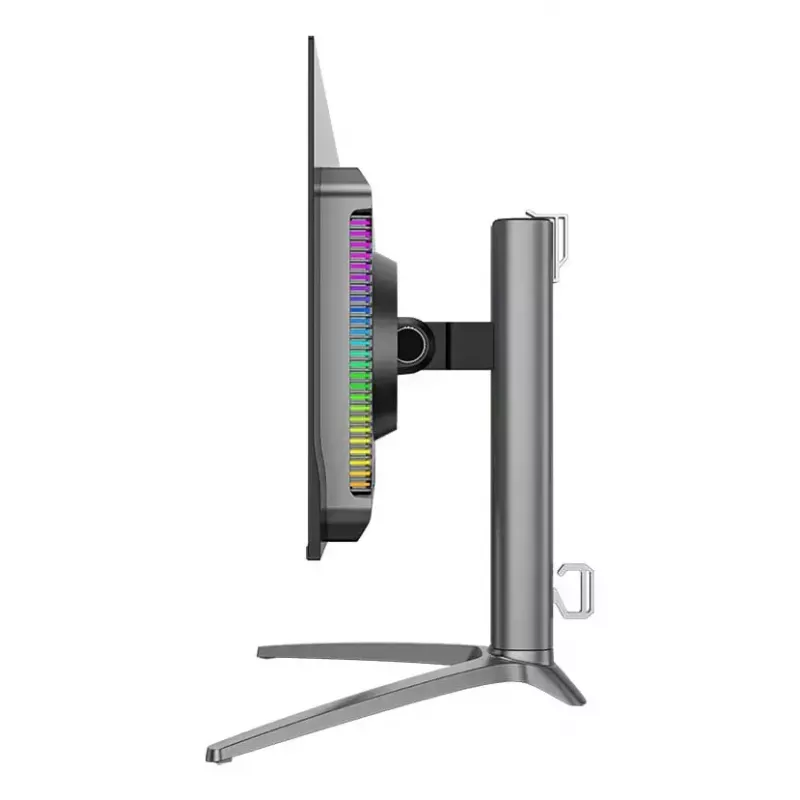 LC-Power LC-M27UO 26,5-tolline QD-OLED arvutimonitor 3840×2160 4K Ultra HD, 0,03 ms, USB-C, VESA, antratsiit/must