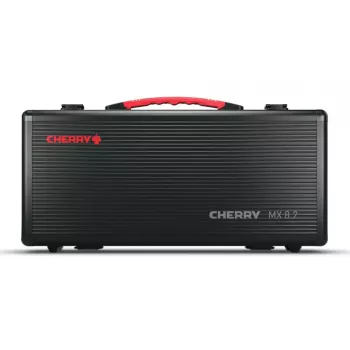 Mehaaniline mängurklaviatuur CHERRY XTRFY Cherry MX 8.2 TKL Wireless — Tenkeyless, QWERTZ, USB + RF + Bluetooth, RGB, must