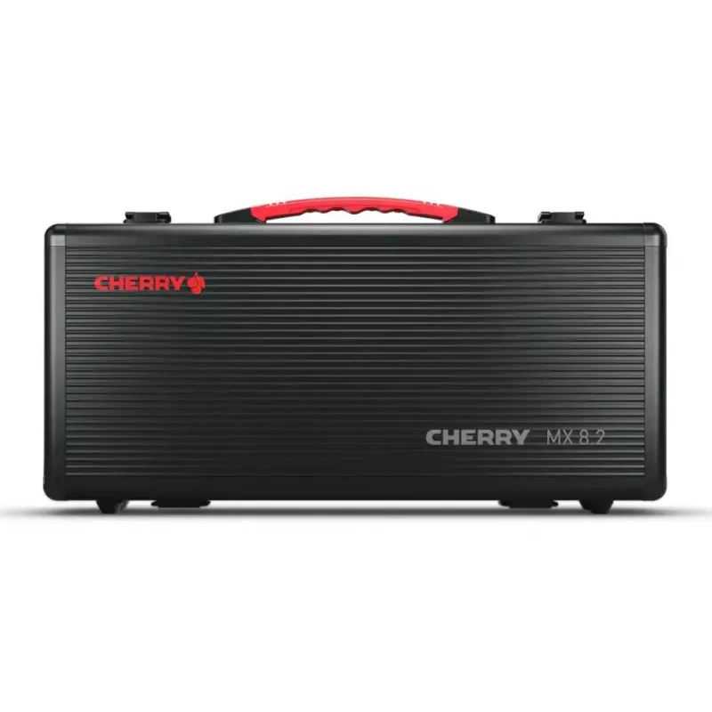 Mehaaniline mängurklaviatuur CHERRY XTRFY Cherry MX 8.2 TKL Wireless — Tenkeyless, QWERTZ, USB + RF + Bluetooth, RGB, must