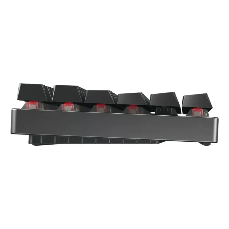 Mehaaniline mängurklaviatuur CHERRY XTRFY Cherry MX 8.2 TKL Wireless — Tenkeyless, QWERTZ, USB + RF + Bluetooth, RGB, must